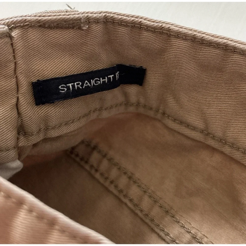 Men's Nautica Straight Fit Spinnaker Tan 33x30